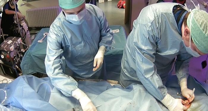 Step 4 - Use minimal incision