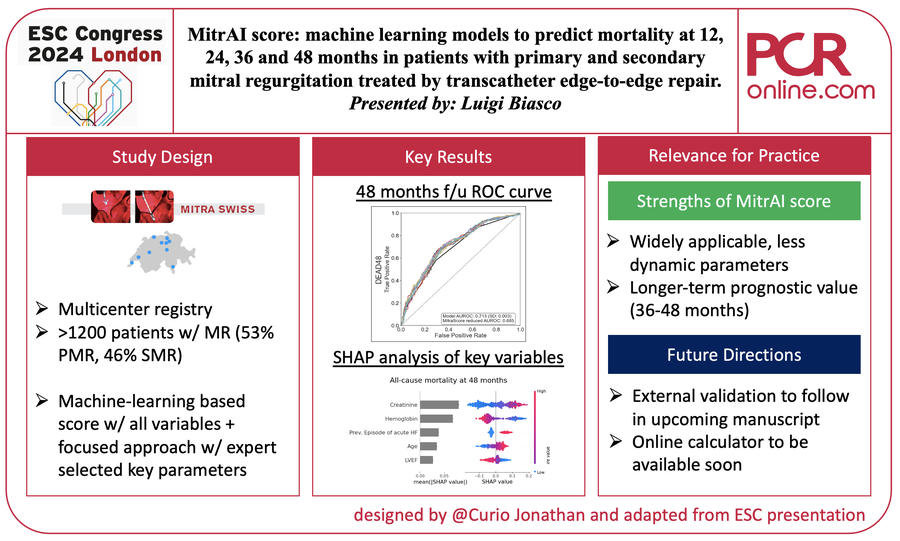 Graphic summary of key aspects of the MitraAI score study.