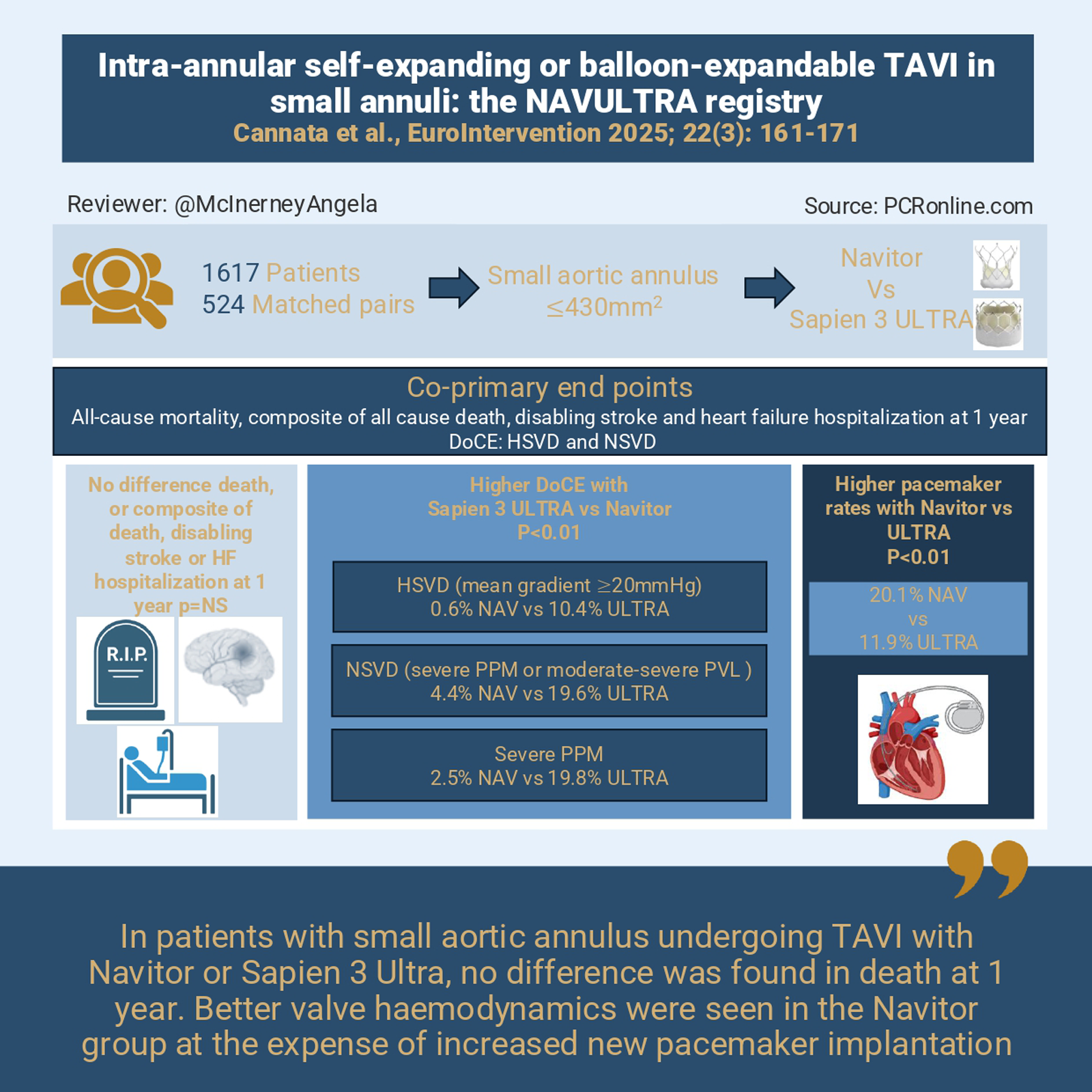 Intra-annular self-expanding or balloon-expandable TAVI in small annuli the NAVULTRA registry