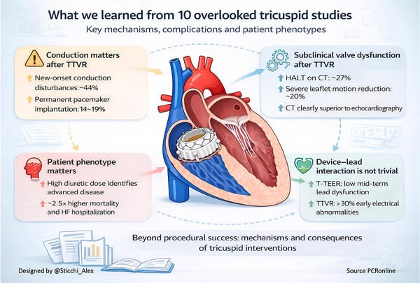 The top ten impactful papers on tricuspid intervention we almost missed