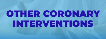 Other coronary interventions
