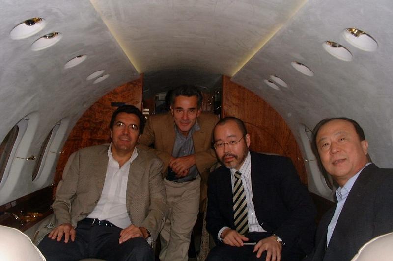 Jean Fajadet, Ferdinand Kiemeneij, Shigeru Saito, Runlin Gao