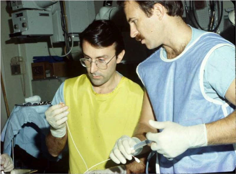Julio Palmaz and Richard Schatz, San Antonio, 1985