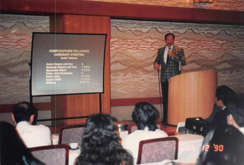Richard Schatz, early stent results