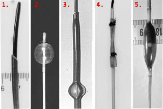 Gallery of devices: ballon catheters