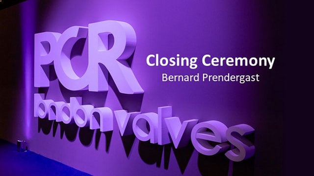 Closing Ceremony and Highlights of the Course: PCR London Valves 2018