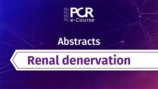 Abstracts on Renal denervation - PCR e-Course 2020