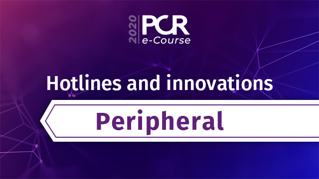 Hotlines and innovations on peripheral interventions