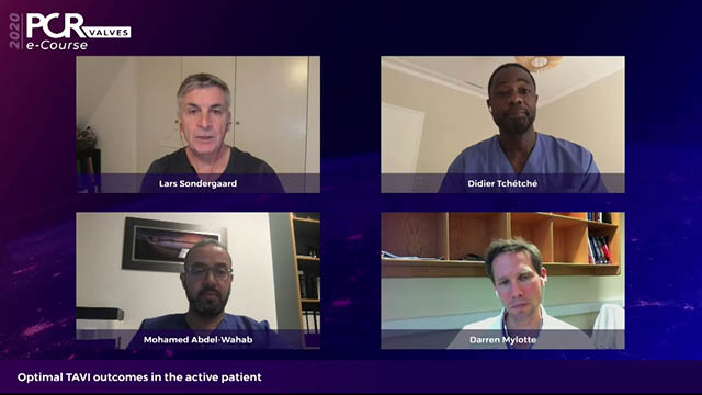 Optimal TAVI outcomes in the active patient