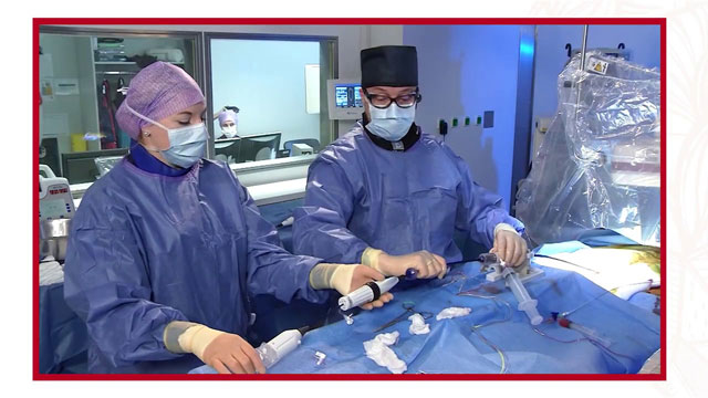 Treating tricuspid regurgitation with the PASCAL repair system