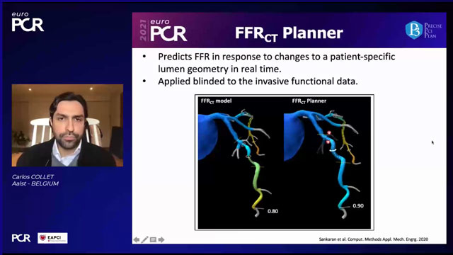 EuroPCR 2021 Hotlines / Late-Breaking Trials in CT-based FFR: DISCOVER FLOW & P3 