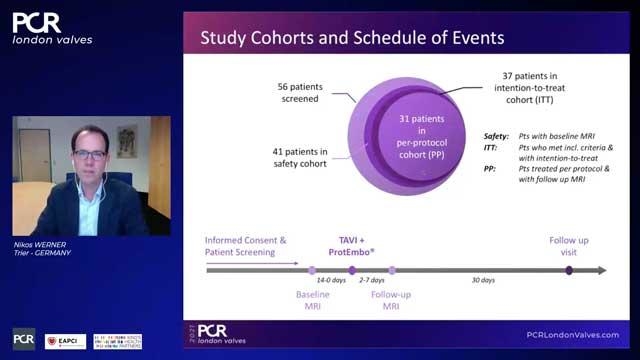 Stroke prevention in TAVI