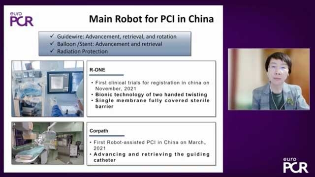 Embrace the innovation in PCI and TAVR: Robocath R-One vascular robot for PCI in China, MicroPort Firehawk TES stent and VitaFlow valve