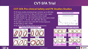 Drug eluting balloon peripheral interventions