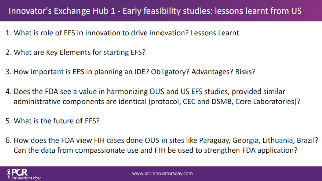 Feedback from Innovator's Exchange Hub