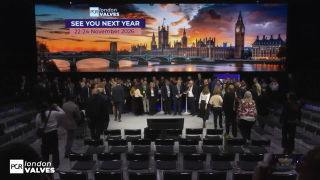 PCR London Valves 2025 Closing Ceremony