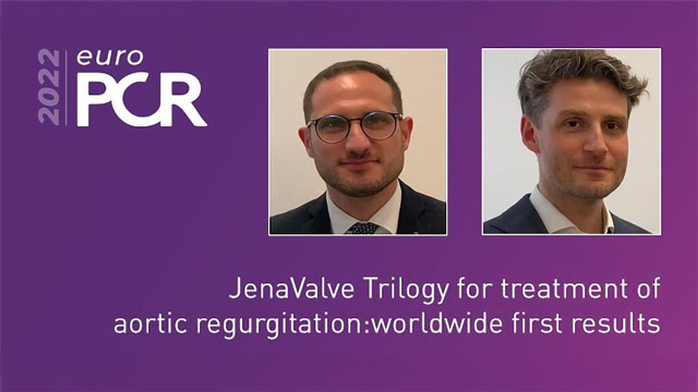 JenaValve Trilogy for treatment of aortic regurgitation: worldwide first results