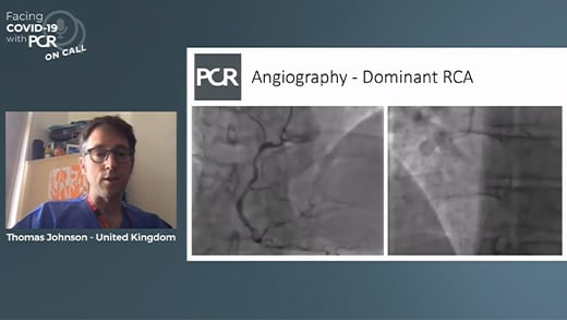 PCR on Call - A COVID(+) patient with ACS and MVD: the human factor