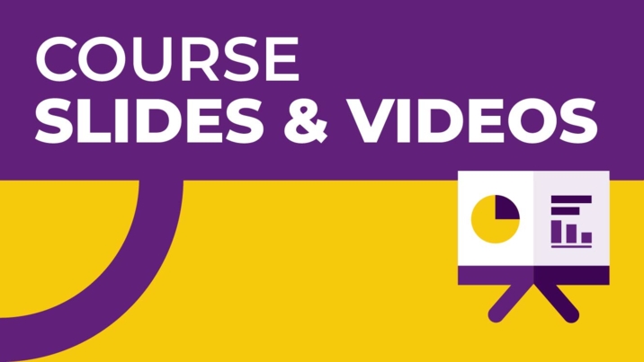 Course slide vidéos