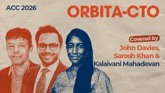 ORBITA-CTO: Chronic total occlusion PCI in stable angina