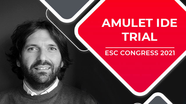 ESC Congress 2021 - Amulet IDE: Amplatzer Amulet left atrial appendage occluder randomised controlled trial