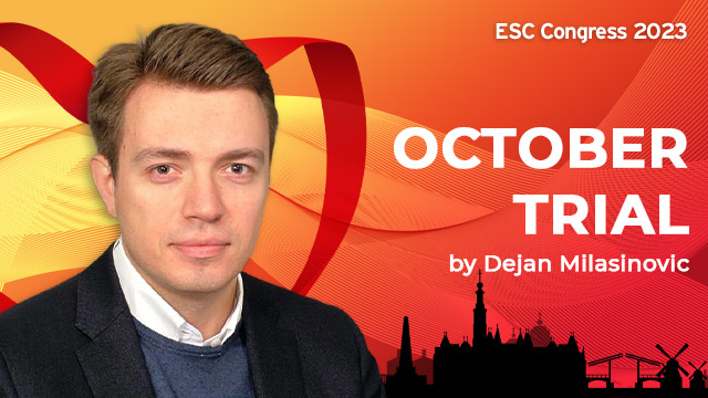 The OCTOBER trial: OCT-guided or angiography-guided PCI in complex bifurcation lesions