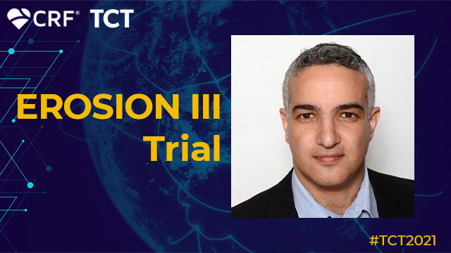 EROSION III: A Randomized Trial of OCT-Guided Intervention in STEMI Patients With Early Infarct Artery Patency