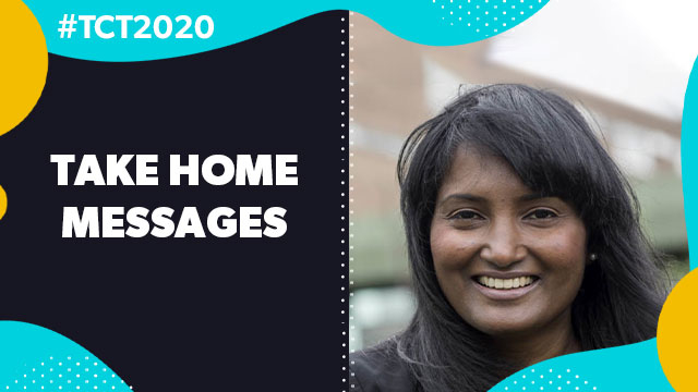 #TCTConnect 2020 summary and take home messages