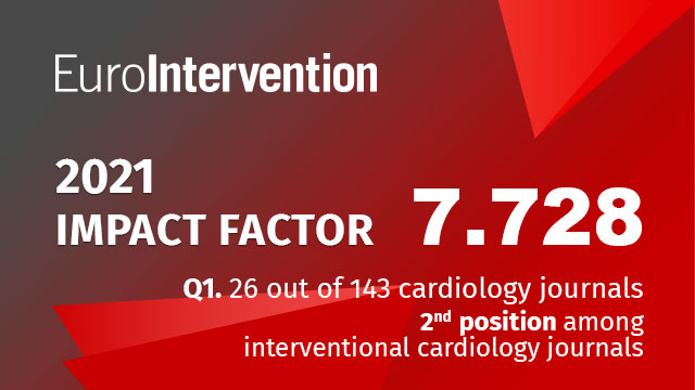 EuroIntervention's new Impact Factor!
