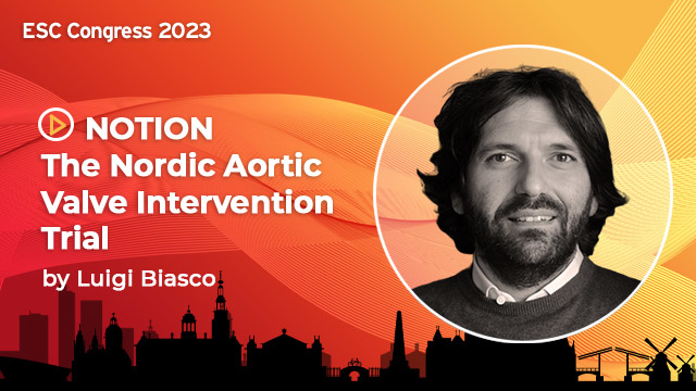 NOTION - The nordic aortic valve intervention trial
