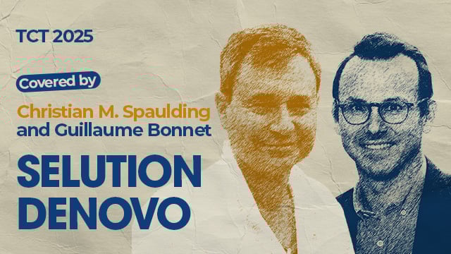 1-year SELUTION DeNovo results: DEB strategy vs. systematic DES in de novo coronary disease