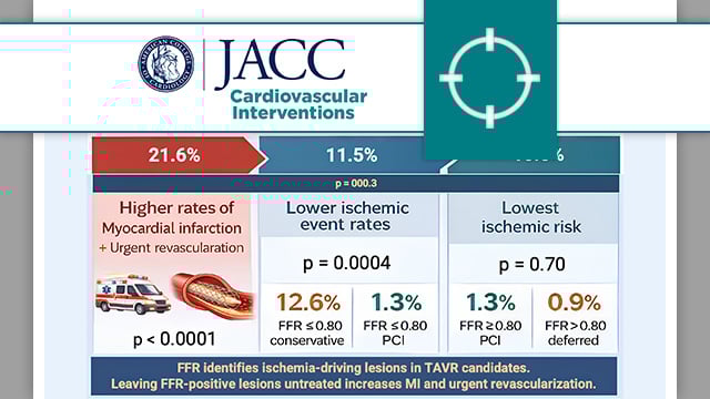Fractional flow reserve to guide revascularisation in patients with coronary artery disease undergoing TAVR