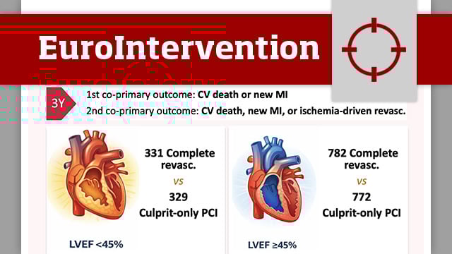 LV function after complete revascularisation in STEMI and MVD insights from the COMPLETE trial