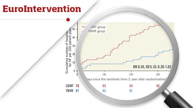 Delayed hospitalisation for heart failure after transcatheter repair or medical treatment for secondary mitral regurgitation: a landmark analysis of the MITRA-FR trial