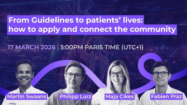 From Guidelines to patients’ lives: how to apply and connect the community
