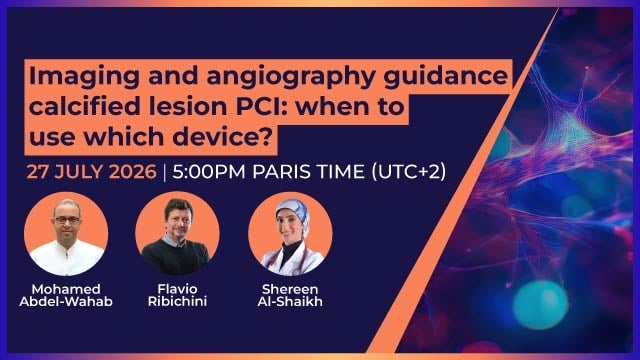 Imaging and angiography guidance for calcified lesion PCI: when to use which device?