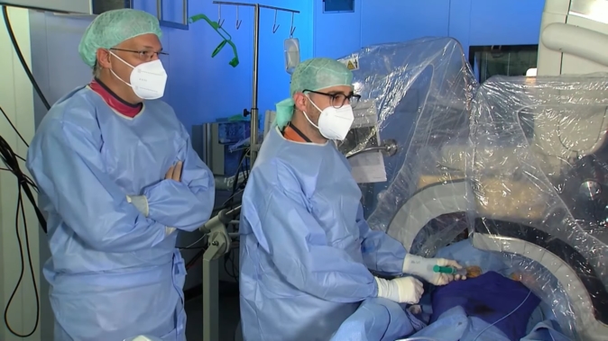 How can I minimize the risk of conduction abnormalities for my TAVI patients?